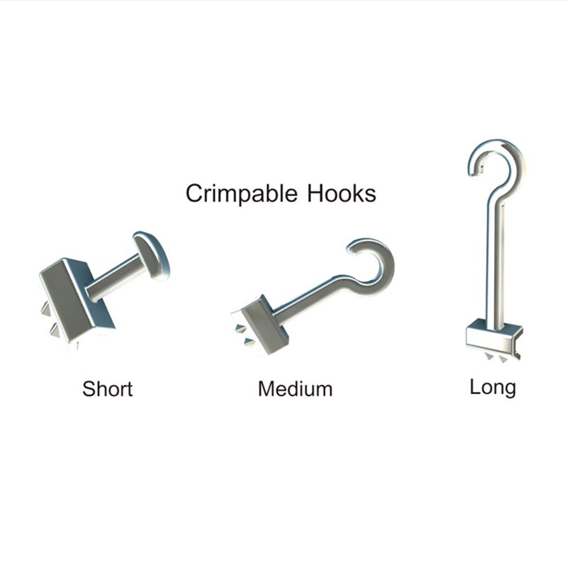 Crimpable Hooks& Stops